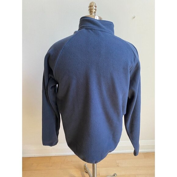 ZELLA BNWOT "Open Range" Half Zip Fleece Pullover Navy Blue Sweater Large New. - Picture 5 of 8